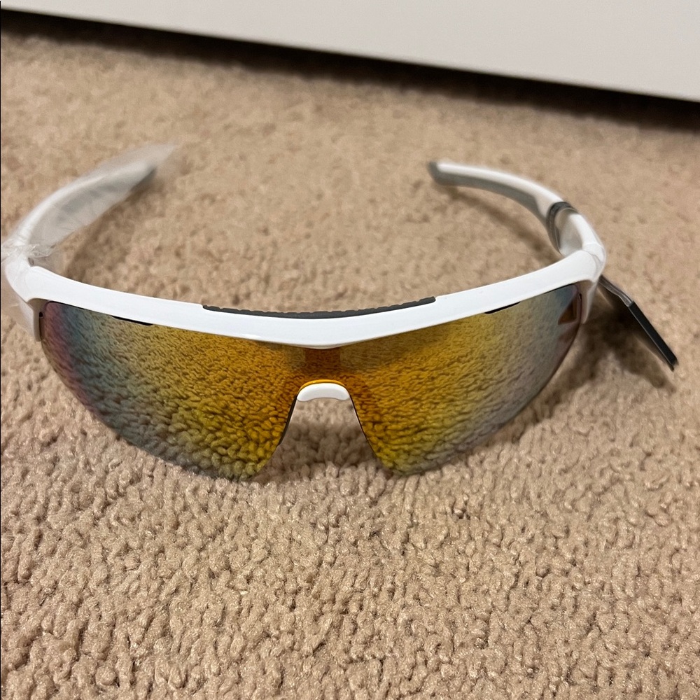 New Rawlings 2001 Mirror Sunglasses White/orange Qts